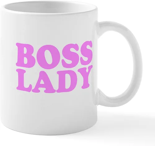Vista 14 de CafePress – como un Boss Taza – El único Taza de café, taza de café, S, Blanco