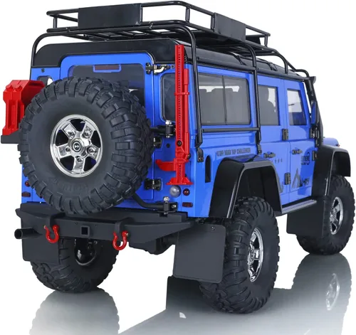 Vista 3 de TOUCAN RC HOBBY 1/10 RC Crawler Car 4x4 Off-Road Escalada Vehículo P411 19.8 lbs Servo ESC 2speed Gear