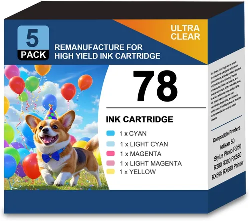 Vista 6 de 728 cartuchos de tinta F9J68A F9K17A F9K16A F9K16A F9K15A compatibles con impresoras de trazador de gran formato HP T830 MFP T730, 10.1 fl oz, negro