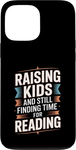 Vista 24 de Raising Kids and Still Finding Time for Reading Case for iPhone 17
