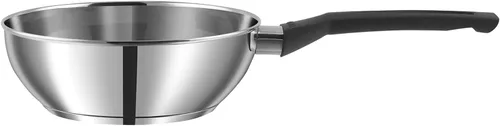 Vista 5 de Vinod Juego de utensilios de cocina Trento de acero inoxidable apto para inducción, 3 piezas, cacerola (6.3 in/1,5 litros), 1 cacerola