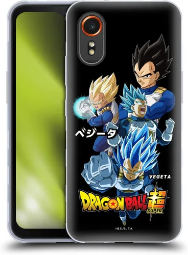 Vista 160 de Head Case Designs Funda de gel con licencia oficial de Dragon Ball Super Group Future Trunks Arc Characters [protección de grado militar] compatible