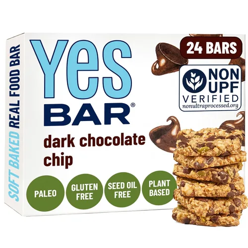 Vista 11 de The YES Bar Barra de manzana y canela crujiente – Proteína a base de plantas, barra de aperitivo decadente – Vegana, paleo, sin gluten, sin lácteos