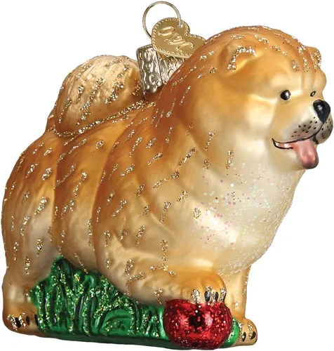 Vista 9 de Old World Christmas - Adorno de bebé blanco de un solo pieza de vidrio soplado para árbol de Navidad, decoración festiva hecha a mano, colección