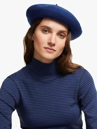 Vista 77 de Boina de lana francesa para mujer, gorra de invierno clásica de color sólido