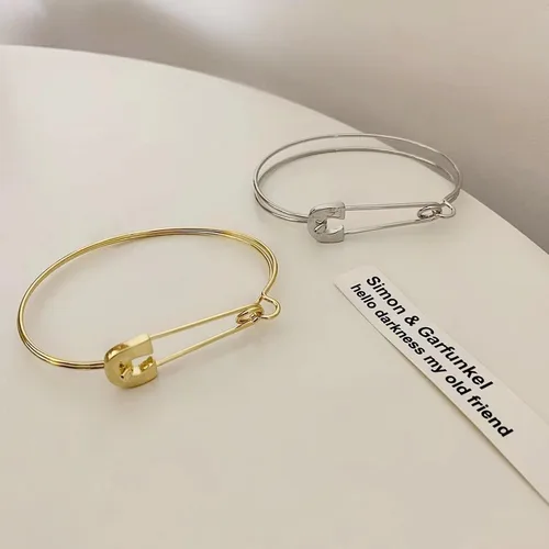 Vista 5 de Brazaletes de oro para mujer, brazaletes indios apilables de múltiples capas abiertos, pulseras gruesas de oro bohemio, pulseras indias de cadena