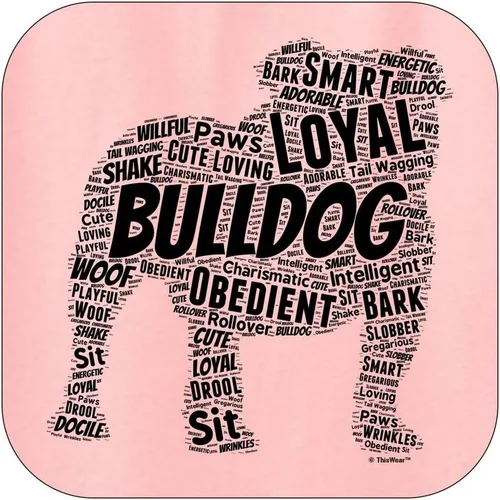 Vista 12 de ThisWear Sudadera con capucha con capucha de Bulldog Inglés Word Art Dog Puppy Owner Gift Hoodie