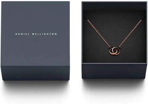 Vista 6 de Daniel Wellington Collar Elan de acero inoxidable de oro rosa (316L) y baño de oro rosa