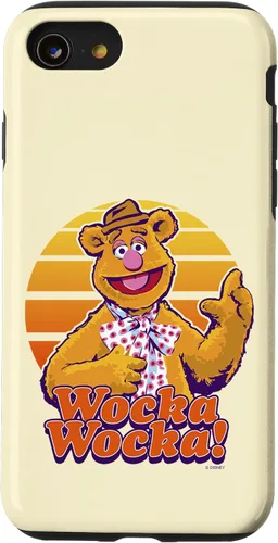 Vista 18 de Funda para iPhone 16 Disney The Muppets Fozzie Bear Wocka Wocka Retrato