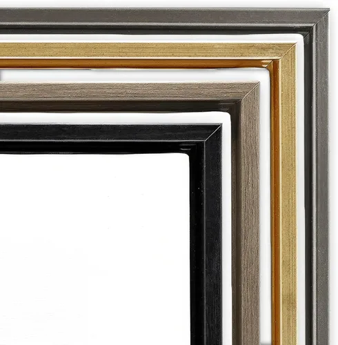Vista 8 de Stupell Industries Ziwei Li - Papel higiénico con patrón glamoroso, arte en lienzo con marco flotante, negro, 17 x 21 pulgadas, fácil de colgar