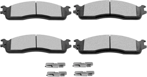 Vista 19 de SCITOO Juego de pastillas de freno semimetálicas delanteras D412 para Chevrolet Camaro 1988-1991, Chevrolet Corvette 1988-1996, Pontiac Firebird