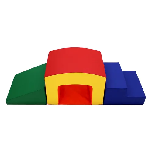 Vista 3 de FDP SoftScape Playtime Grow-n-Learn - Escalador de túnel para niños pequeños