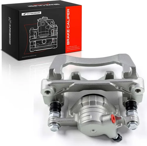 Vista 9 de Conjunto de Pinza de Freno de Disco A-Premium con Soporte Compatible con Modelos Subaru - Forester 2009-2013, Impreza 2008-2014, WRX 2012-2021