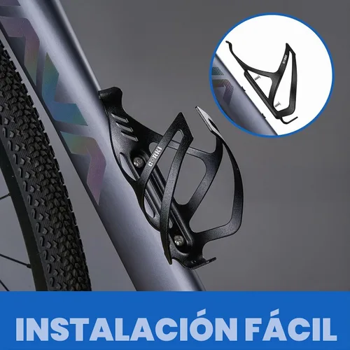 Vista 5 de Corki Cycles - Soporte para botella de agua para bicicleta de aleación de aluminio, jaula universal para botellas de agua para bicicletas