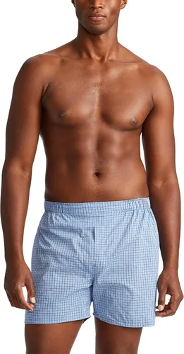 Vista 2 de POLO Ralph Lauren Men's Classic Fit Cotton Woven Boxers 3-Pack