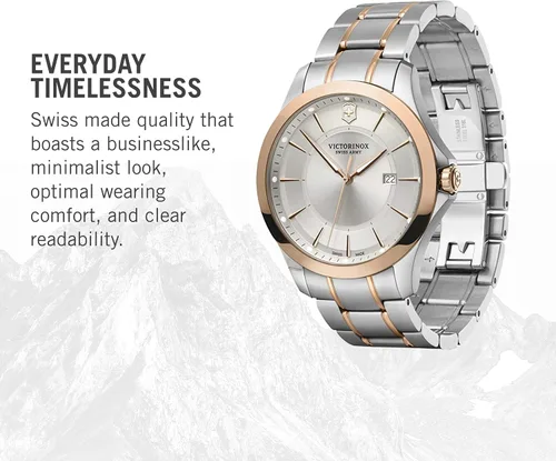 Vista 3 de Victorinox Alliance - Analog Quartz Watch for Men - Timeless Wristwatch
