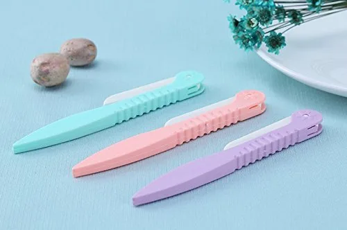 Vista 4 de WOIWO 1 paquete (total 3 piezas) para cara y cejas, kit de aseo de cuchillo de afeitar plegable