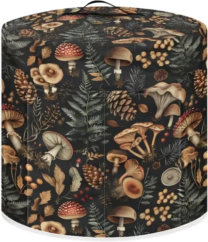 Vista 8 de Suobstales Cubierta antipolvo con estampado de girasol para olla instantánea de 6 cuartos de galón, diseño de nota musical, cubierta de olla a Nota