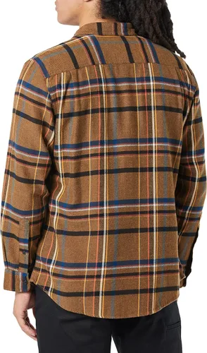 Vista 3 de Tienda Essentials Camisa de franela de manga larga para hombre (disponible en tallas grandes y altas)