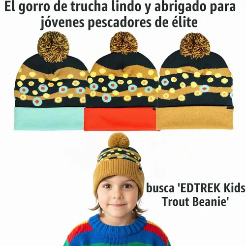 Vista 3 de EDTREK Elite Youth Performance Sombrero de Malla - Sombrero para Niños y Niñas de Caza y Pesca