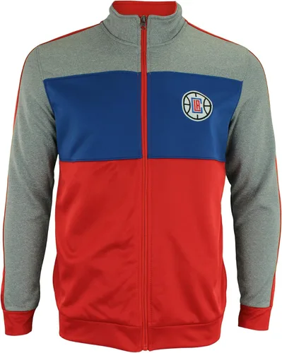 Vista 3 de Outerstuff NBA Youth Boys (8-20) Chaqueta de rayas con cremallera completa Atlanta Hawks