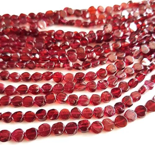 Vista 7 de Cuentas de esmeralda de piedras preciosas naturales, cuentas sueltas de esmeralda genuina para hacer joyas, cuentas perforadas en forma de moneda