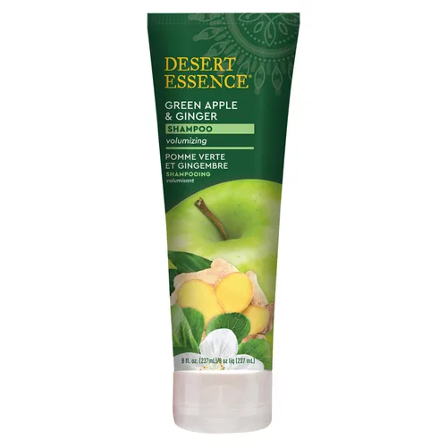 Vista 2 de Desert Essence, Champú espesante, manzana verde y jengibre, 8 onzas