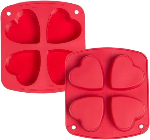 Vista 9 de Webake Molde para Brownies de Silicona para Freidora de Aire para Hornear, Molde de Silicona Cuadrado Antiadherente de 2.6" para S'mores, Disco
