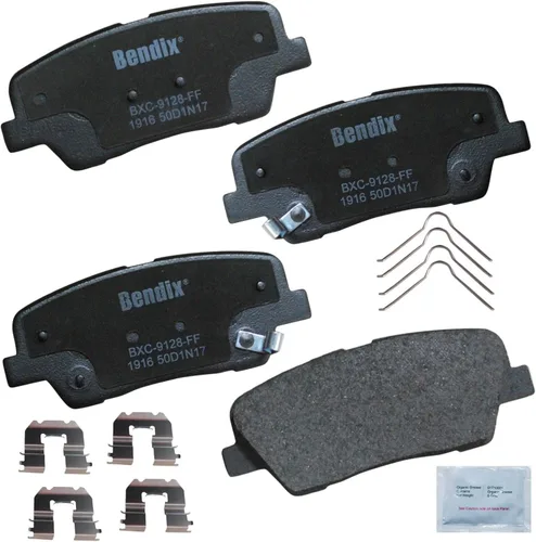 Vista 110 de Bendix Priority1 CFC154 - Juego de pastillas de freno de disco para Avanti II, Century, LeSabre, Regal, Riviera, chasis comercial, DeVille