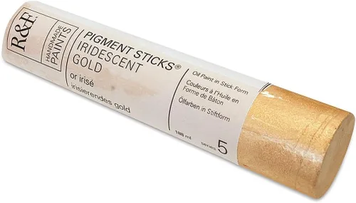 Vista 196 de R&F Handmade Paints - Pigmento profesional al óleo en barra, naranja lizarina, 6.4 fl oz