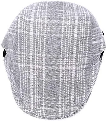 Vista 3 de Quanhaigou Gorras de mezclilla unisex para hombre, gorra de algodón para hombre y mujer