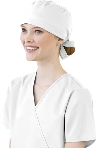 Vista 15 de WonderWink Gorra médica unisex Vino
