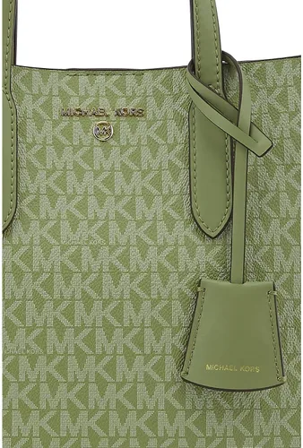 Vista 4 de Michael Kors Sinclair Light Sage - Bolso de mano pequeño para mujer, Savia Claro