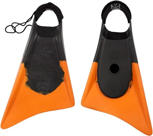 Vista 8 de Churchill Makapuu Pro Swimfins - Negro/Naranja