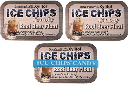 Vista 13 de ICE CHIPS Latas de caramelo de xilitol (Clove Plus, paquete de 3) - Incluye banda como se muestra