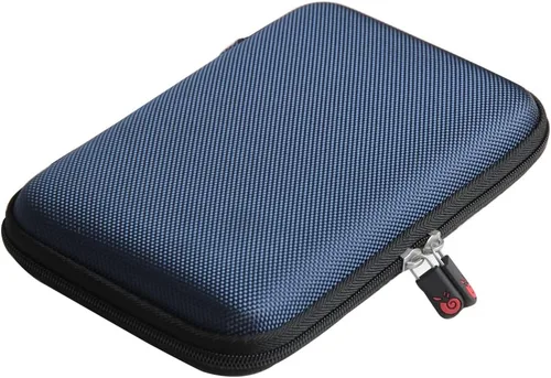 Vista 3 de Hermitshell Estuche de viaje duro para SanDisk 1TB 2TB 4TB 8TB 500GB Extreme Portable SSD (Negro+Monterey, funda para 3 discos duros)