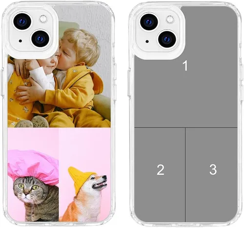 Vista 380 de Funda de teléfono personalizada para Apple iPhone 8 Plus iPhone 7 Plus, personalizada con foto, imagen, texto, imagen, diseño de imagen