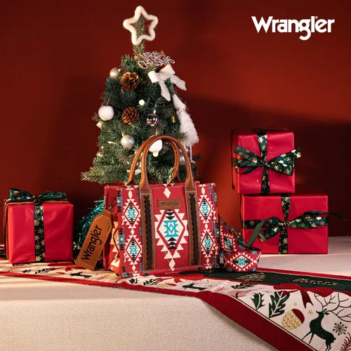 Vista 2 de Montana West Wrangler Wristlet Western - Cartera y tarjetero con cremallera