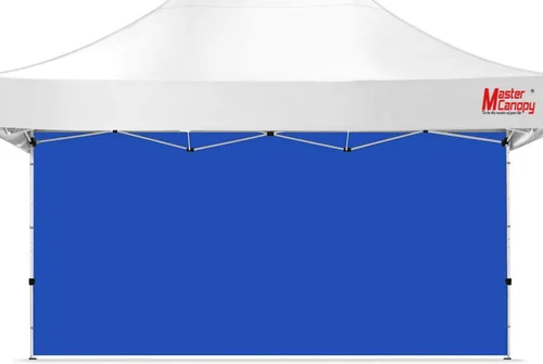Vista 12 de MASTERCANOPY Toldo de 8x8 pies SunWall Toldo Instantáneo Pared Lateral para Toldos Emergentes Tiendas Gazebos, Protección UV Solo Pared Lateral Azul