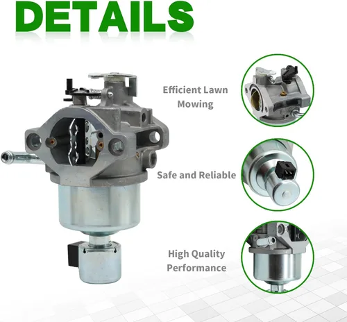 Vista 5 de 594605 Carburador con Kit de Juntas de Repuesto para Motor de 17.5 14Hp - 18Hp 594605 792768 591734 594603 Carb Motor de Un Solo Cilindro