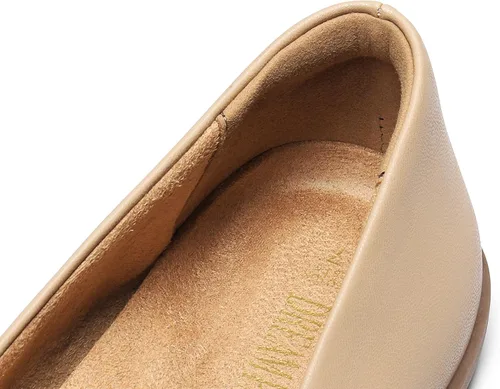 Vista 5 de DREAM PAIRS Zapatos planos de ballet cómodos para mujer, zapatos de vestir para oficina de negocios, zapatos planos de trabajo elegantes con punta