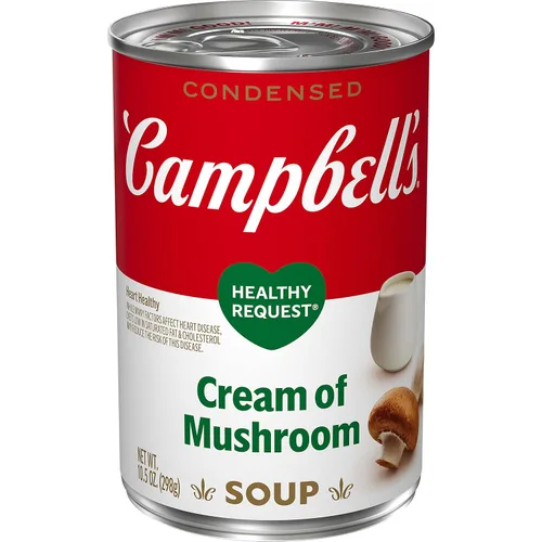 Vista 11 de Campbell’s - Sopa condensada de crema de champiñones 98% libre de grasa, lata de 10.5 onzas