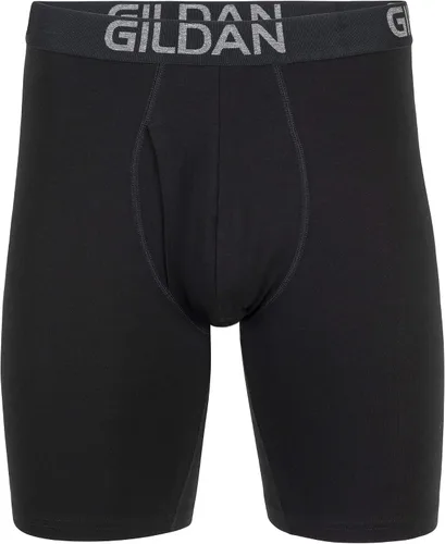 Vista 3 de Gildan - Calzoncillos tipo bóxer elásticos de algodón para hombre, paquete múltiple