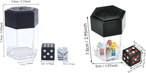 Vista 2 de sumrica Juego de dados mágicos explosivos