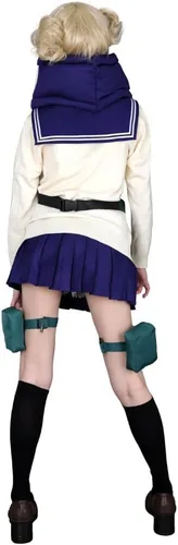 Vista 4 de miccostumes Conjunto completo de disfraz de anime JK para mujer, uniforme escolar, cosplay