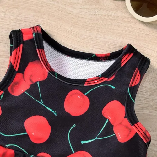 Vista 6 de Aalizzwell Traje de baño de dos piezas para niña pequeña