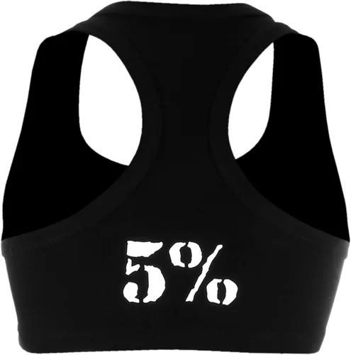 Vista 2 de 5% Nutrition Rich Piana - Brasier deportivo para mujer