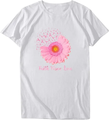 Vista 64 de Camisetas de manga corta con estampado de corazón para mujer, camisetas de ajuste regular, linda y divertida, ropa de regalo 2023