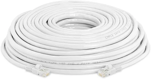 Vista 147 de Cmple - Cable Ethernet Cat5e de 1.5 pies, Cable Patch Ethernet UTP Cat 5e de 350 MHz, Cable LAN de red de 1 Gbps, conectores RJ45, compatible