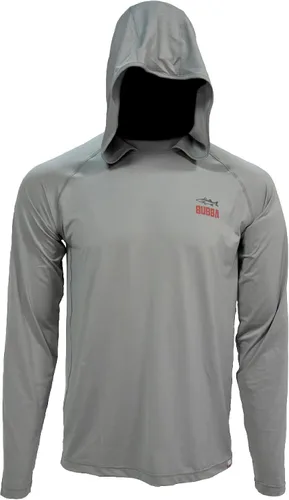Vista 12 de BUBBA Ultimate Performance Lifestyle Pullover with Hood - UPF 50+ UV Sun Protection - Moisture Wicking - Fishing, Hiking Azul Carolina
